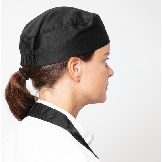 Nisbets Essentials Kochmütze schwarz - Einheitsgröße (2 Stück) 3 Nisbets Essentials Kochmütze schwarz - Einheitsgröße (2 Stück)