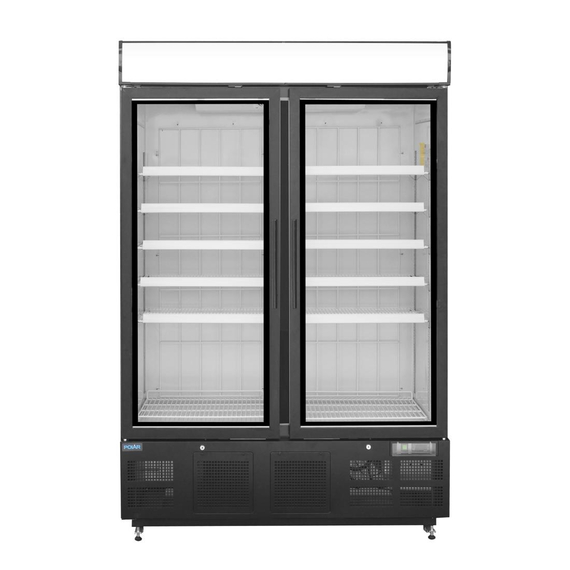 Polar G-Serie Gefrierschrank mit Sichtfenster 920Ltr Schwarz 2 Polar G-Serie Gefrierschrank mit Sichtfenster 920Ltr Schwarz