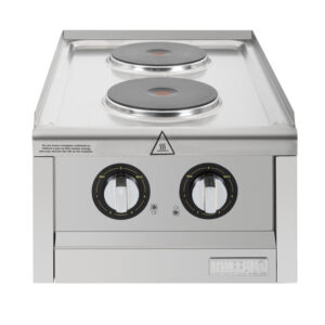Buffalo 600 Series 2-Platten-Elektroherd