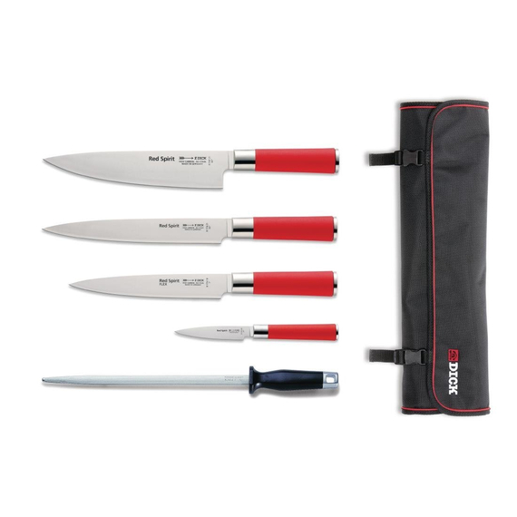 Dick Red Spirit 5 teiliges Messerset in Tasche 1 Dick Red Spirit 5 teiliges Messerset in Tasche