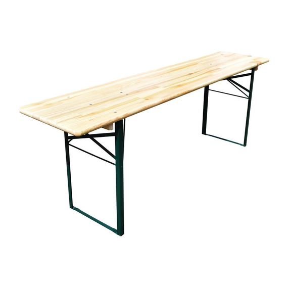 Klapptisch 220 (L) x 50 (B) cm Klapptisch 220 (L) x 50 (B) cm