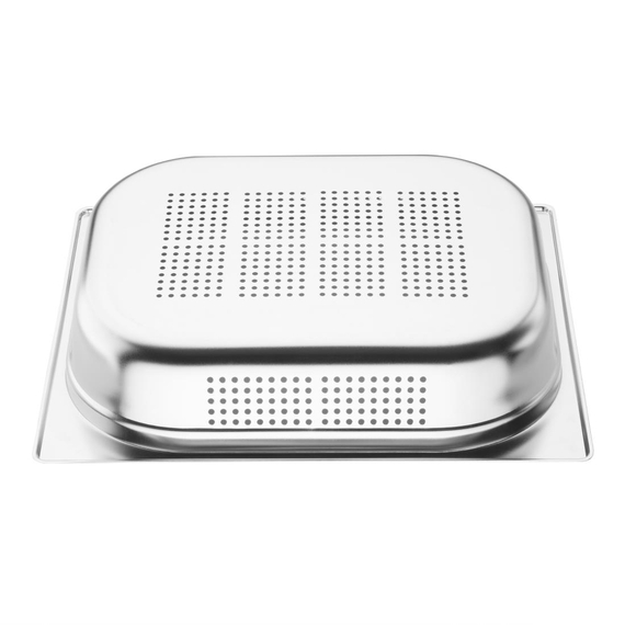 Vogue Edelstahl perforiertes 1/2 Gastronorm Tablett 65mm 5 Vogue Edelstahl perforiertes 1/2 Gastronorm Tablett 65mm
