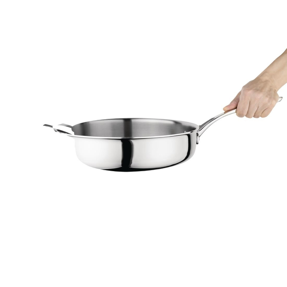 Vogue Tri Wall Sauteuse 28cm 2 Vogue Tri Wall Sauteuse 28cm
