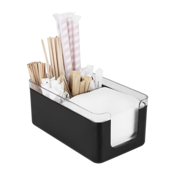 Olympia Kristallon Bar Caddy Schwarz ABS 8 Olympia Kristallon Bar Caddy Schwarz ABS