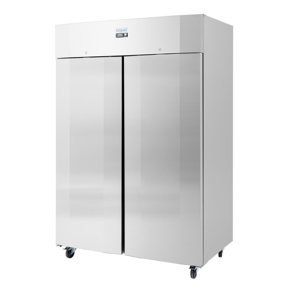 Polar U-Serie, energieeffizienter Standkühlschrank mit Doppeltür, 1400 l 2 Polar U-Serie, energieeffizienter Standkühlschrank mit Doppeltür, 1400 l