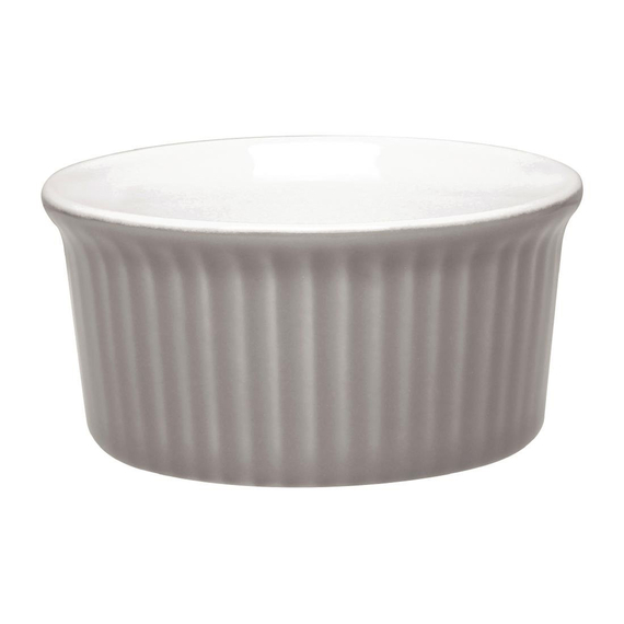 Olympia Pastel Auflaufförmchen grau 14,5cl (12 Stück) Olympia Pastel Auflaufförmchen grau 14,5cl (12 Stück)