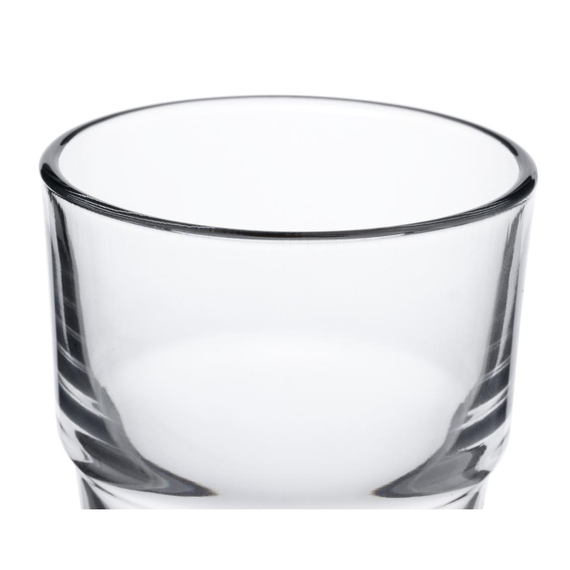 Olympia Stapelbarer Härtglasbecher 200ml (12 Stück) 2 Olympia Stapelbarer Härtglasbecher 200ml (12 Stück)