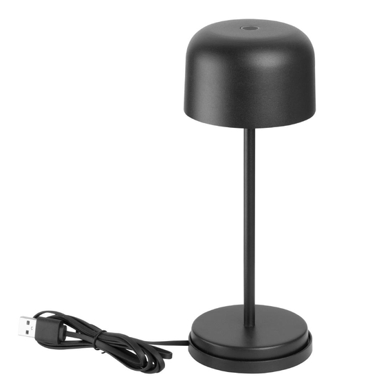 Olympia Siena Tischlampe Rundkupel Schwarz 200mm 1 Olympia Siena Tischlampe Rundkupel Schwarz 200mm