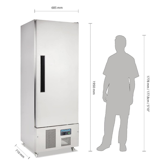 Polar Serie G Kühlschrank Edelstahl 440L 7 Polar Serie G Kühlschrank Edelstahl 440L