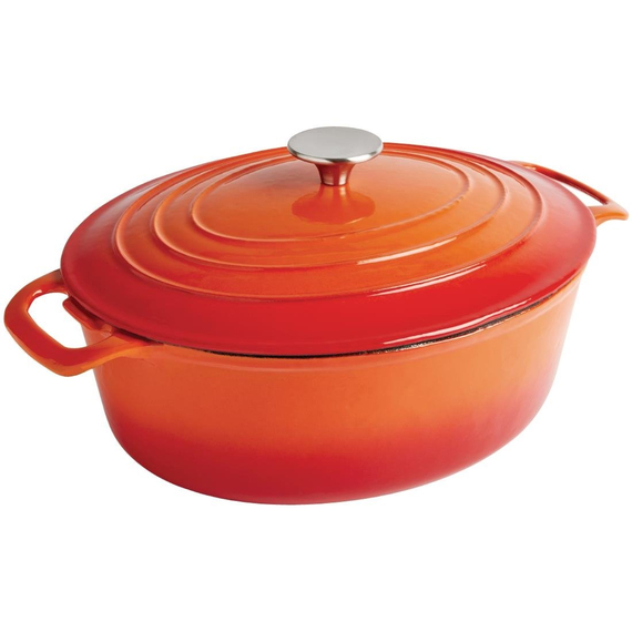 Vogue ovaler Schmortopf orange Vogue ovaler Schmortopf orange