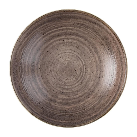 Churchill Stonecast Raw Coupe Schalen Braun 184mm (12 Stück) 1 Churchill Stonecast Raw Coupe Schalen Braun 184mm (12 Stück)