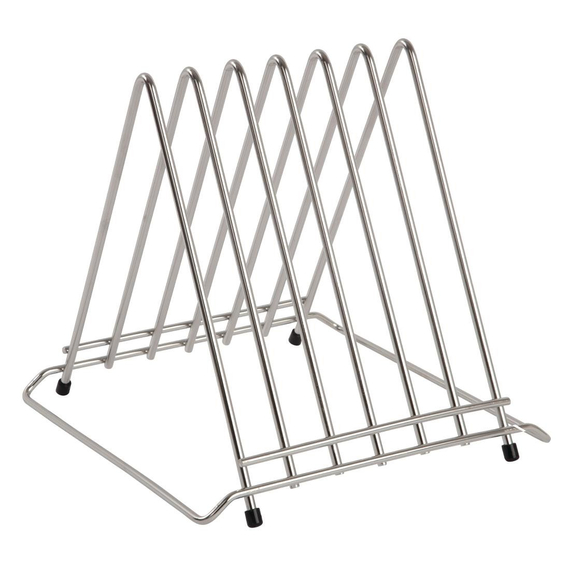Hygiplas Edelstahl Ständer für 6 Schneidebretter Hygiplas Edelstahl Ständer für 6 Schneidebretter