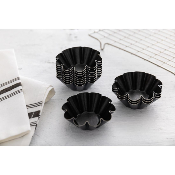 Matfer Bourgeat Antihaft Mini Brioche Backformen 7,5cm (12 Stück) 7 Matfer Bourgeat Antihaft Mini Brioche Backformen 7,5cm (12 Stück)