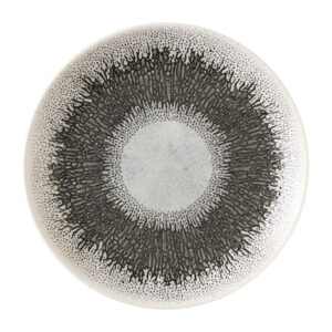 Churchill Studio Prints Fusion Black Coupe-Teller, 165 mm, (12 Stück)