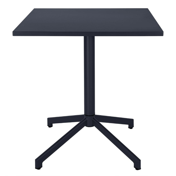 Bolero Porto Klapptisch Schieferblau 700x750mm Bolero Porto Klapptisch Schieferblau 700x750mm