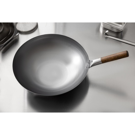 London Wok mit rundem Boden 38cm 6 London Wok mit rundem Boden 38cm