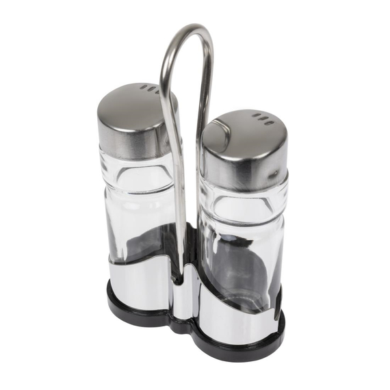 APS Salz- und Pfeffer-Set und Halter 2 APS Salz- und Pfeffer-Set und Halter