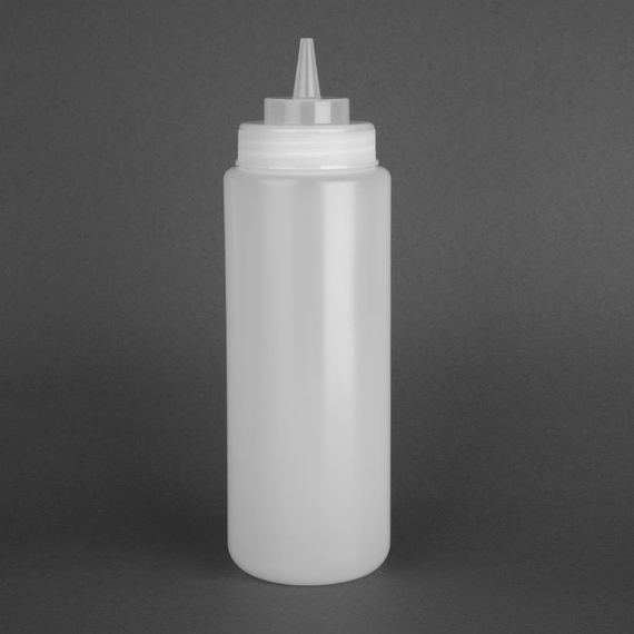 Vogue Quetschflasche extra breit klar 909ml Vogue Quetschflasche extra breit klar 909ml