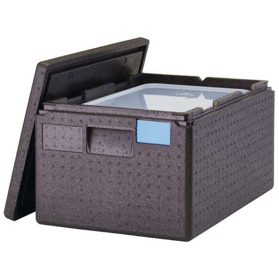Cambro isolierter Toplader Lebensmitteltransportbehälter 46L 1 Cambro isolierter Toplader Lebensmitteltransportbehälter 46L