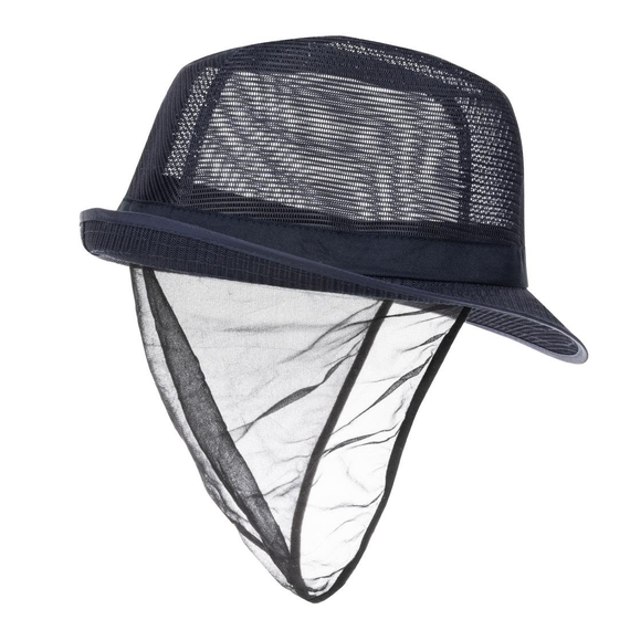 Trilby Hut mit Haarnetz dunkelblau Größe S 6 Trilby Hut mit Haarnetz dunkelblau Größe S