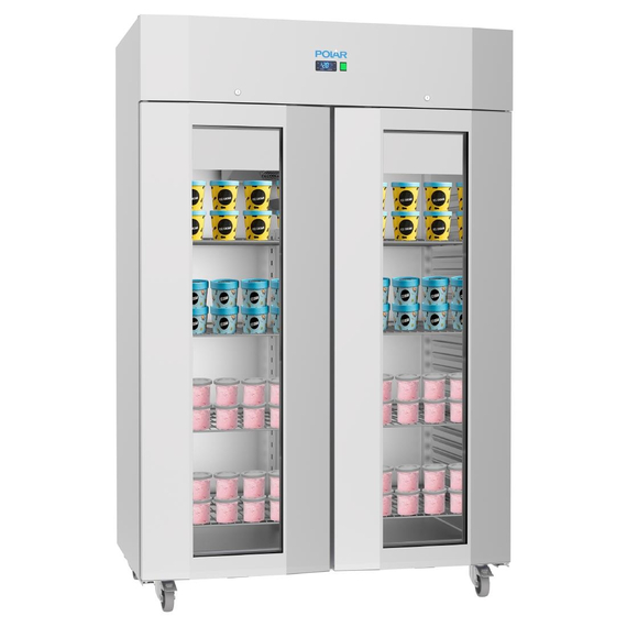 Polar U-Serie Energieeffizienter Bereich Doppeltüriger Stehender Gefrierschrank Polar U-Serie Energieeffizienter Bereich Doppeltüriger Stehender Gefrierschrank