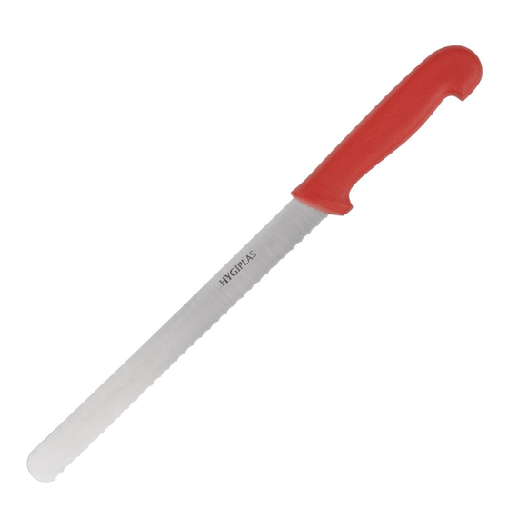 Hygiplas Fleischmesser 25,5cm rot 3 Hygiplas Fleischmesser 25,5cm rot