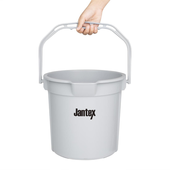 Jantex Grauer, abgestufter Eimer mit Ausgießer, 14 Liter 4 Jantex Grauer, abgestufter Eimer mit Ausgießer, 14 Liter