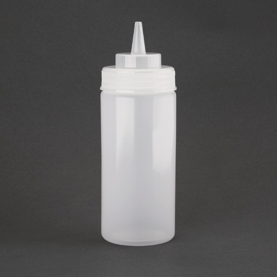 Vogue Quetschflasche extra breit klar 454ml 1 Vogue Quetschflasche extra breit klar 454ml