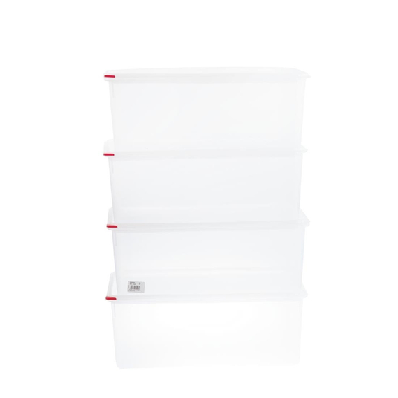 Araven Polypropylen 1/1 Gastronorm Lebensmittel-Aufbewahrungsbox 28Ltr (4 Stück) 1 Araven Polypropylen 1/1 Gastronorm Lebensmittel-Aufbewahrungsbox 28Ltr (4 Stück)