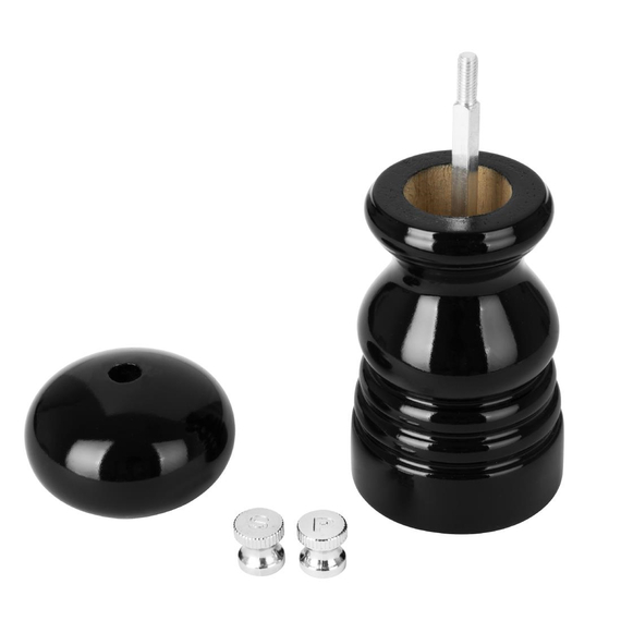 Olympia Salz- oder Pfeffermühle Schwarzes Hevea Holz 125mm 3 Olympia Salz- oder Pfeffermühle Schwarzes Hevea Holz 125mm