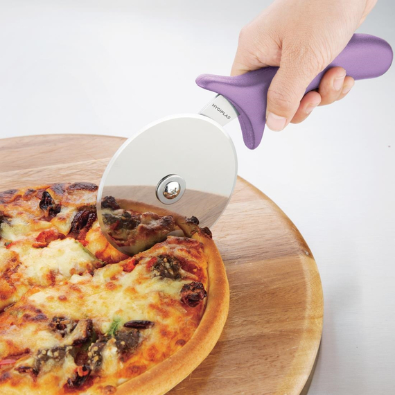 Hygiplas pizzaschneider 102mm lila 2 Hygiplas pizzaschneider 102mm lila