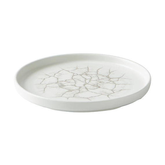 Churchill Studio Prints Kintsugi-Teller mit Achatwänden, Grau, 220 mm (6 Stück) Churchill Studio Prints Kintsugi-Teller mit Achatwänden, Grau, 220 mm (6 Stück)