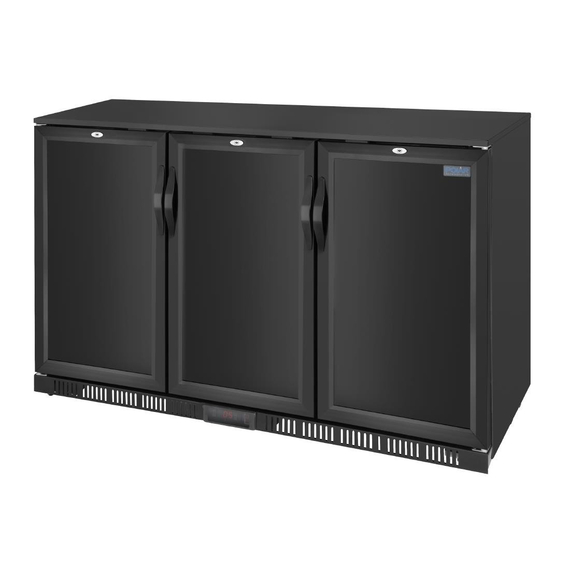 Polar G-Serie Bar-Kühlschrank mit drei Türen, 320 L 8 Polar G-Serie Bar-Kühlschrank mit drei Türen, 320 L