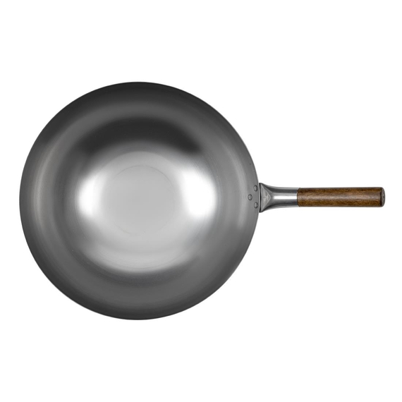 London Wok mit rundem Boden 38cm 4 London Wok mit rundem Boden 38cm