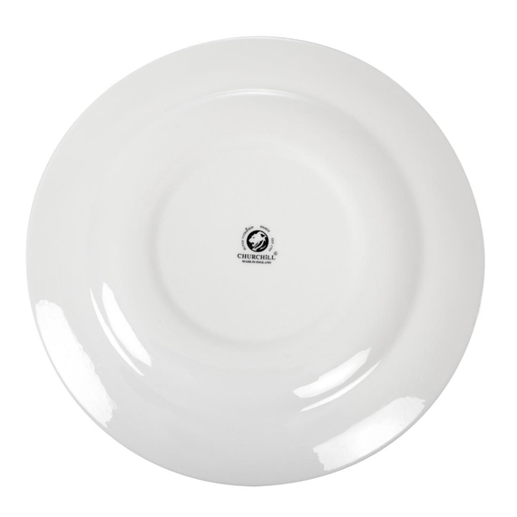 Churchill Whiteware Classic runde Teller 28cm (12 Stück) 4 Churchill Whiteware Classic runde Teller 28cm (12 Stück)