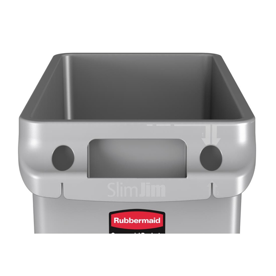 Rubbermaid Slim Jim Abfalleimer 60L 7 Rubbermaid Slim Jim Abfalleimer 60L
