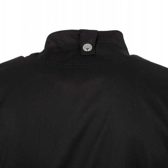 Chef Works Springfield Zipper Herren Kochjacke Schwarz L 5 Chef Works Springfield Zipper Herren Kochjacke Schwarz L