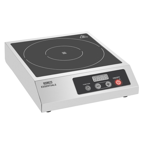Nisbets Essentials Einzelzone Induktionskochfeld 1 Nisbets Essentials Einzelzone Induktionskochfeld