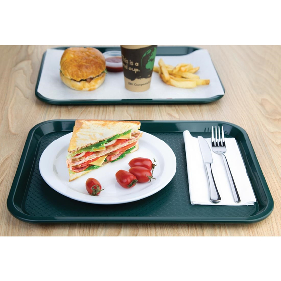 Olympia Kristallon Fast-Food-Tablett grün 41,5 x 30,5cm 4 Olympia Kristallon Fast-Food-Tablett grün 41,5 x 30,5cm
