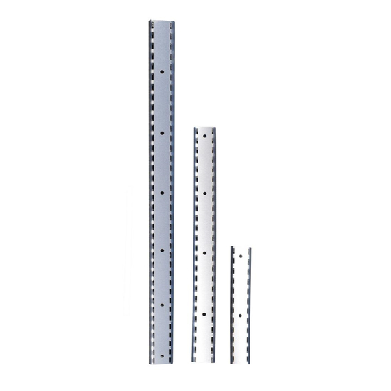 Gastro M Edelstahl 25cm Schienen zur Verwendung mit DS453 3 Gastro M Edelstahl 25cm Schienen zur Verwendung mit DS453
