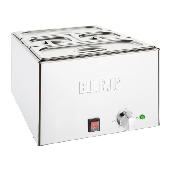 Buffalo Bain Marie mit Pfannen Buffalo Bain Marie mit Pfannen