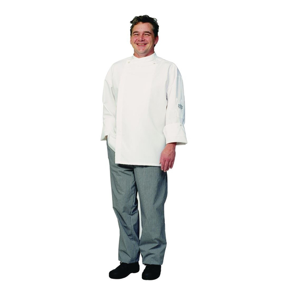 Chaud Devant Santino Kochjacke lange Ärmel weiß S Chaud Devant Santino Kochjacke lange Ärmel weiß S