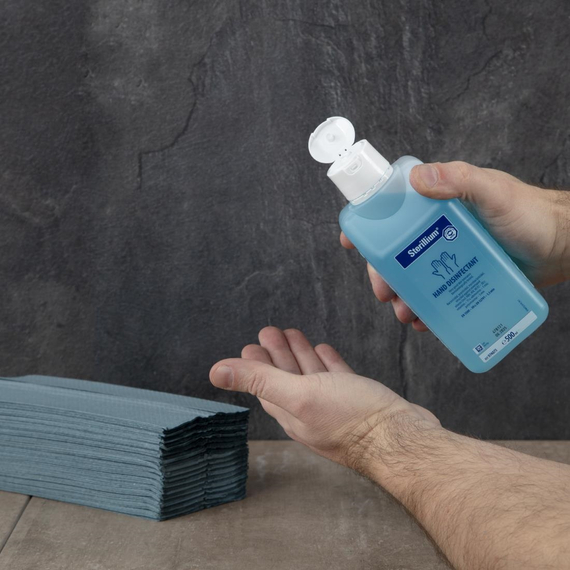 Jantex C-gefaltete Handtücher blau 1-lagig (12 Stück) 3 Jantex C-gefaltete Handtücher blau 1-lagig (12 Stück)