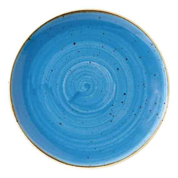 Churchill Stonecast, runder Coupe-Teller, Kornblumenblau, 217 mm, (12 Stück) Churchill Stonecast, runder Coupe-Teller, Kornblumenblau, 217 mm, (12 Stück)