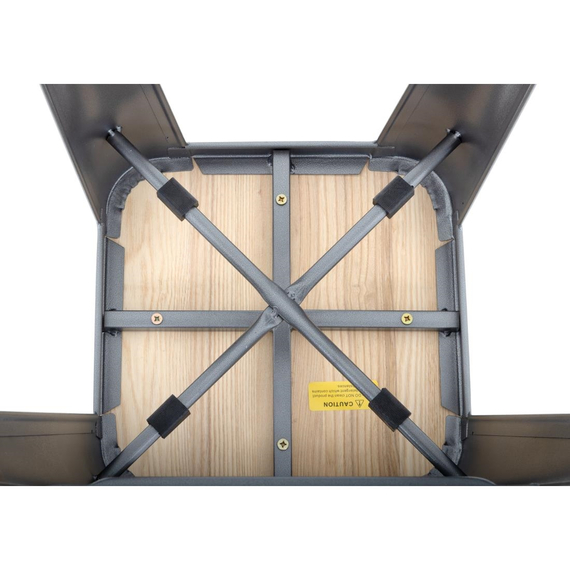 Bolero Bistro Barhocker aus Stahl mit Holzsitz - grau (4 Stück) 6 Bolero Bistro Barhocker aus Stahl mit Holzsitz - grau (4 Stück)