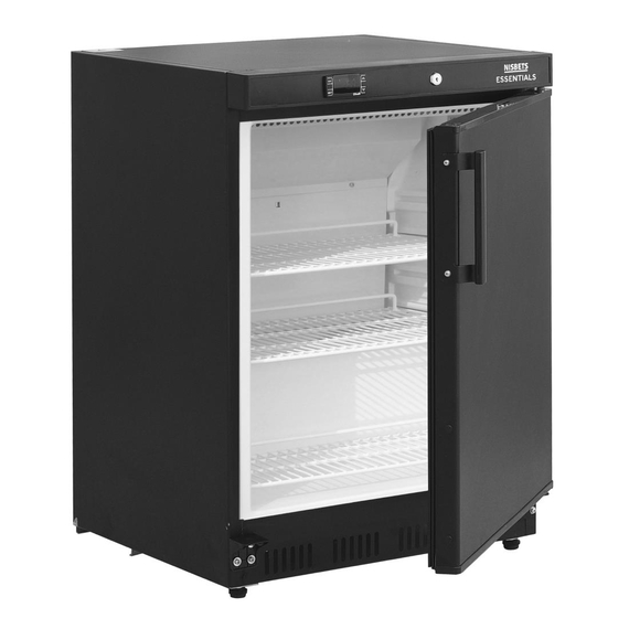 Nisbets Essentials Kompaktkühlung 150L 6 Nisbets Essentials Kompaktkühlung 150L