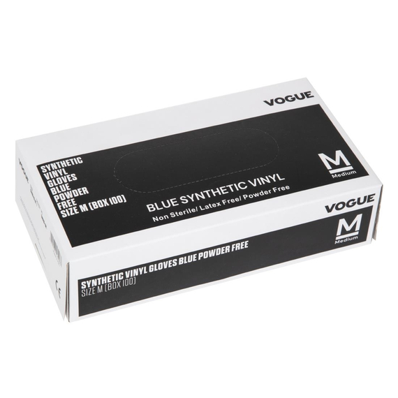 Hygiplas Vinylhandschuhe Blau puderfrei M (100 Stück) 4 Hygiplas Vinylhandschuhe Blau puderfrei M (100 Stück)