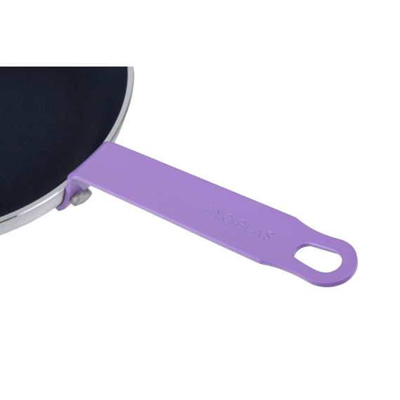 Hygiplas Teflon Platinum Plus antihaftbeschichtete Bratpfanne 240mm grün lila 3 Hygiplas Teflon Platinum Plus antihaftbeschichtete Bratpfanne 240mm grün lila