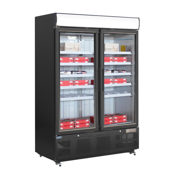 Polar G-Serie Gefrierschrank mit Sichtfenster 920Ltr Schwarz 4 Polar G-Serie Gefrierschrank mit Sichtfenster 920Ltr Schwarz