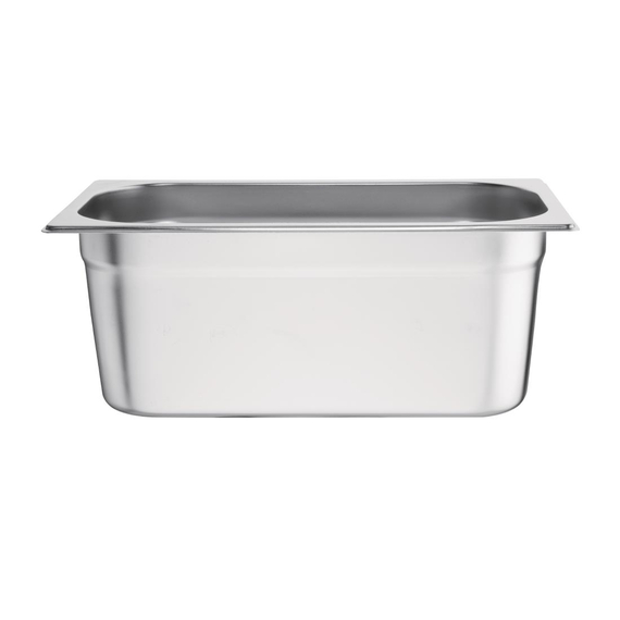 Vogue GN-Behälter Edelstahl 10cm GN1/3 3 Vogue GN-Behälter Edelstahl 10cm GN1/3